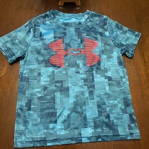 Under Armour short sleeve HeatGear shirt for little boys